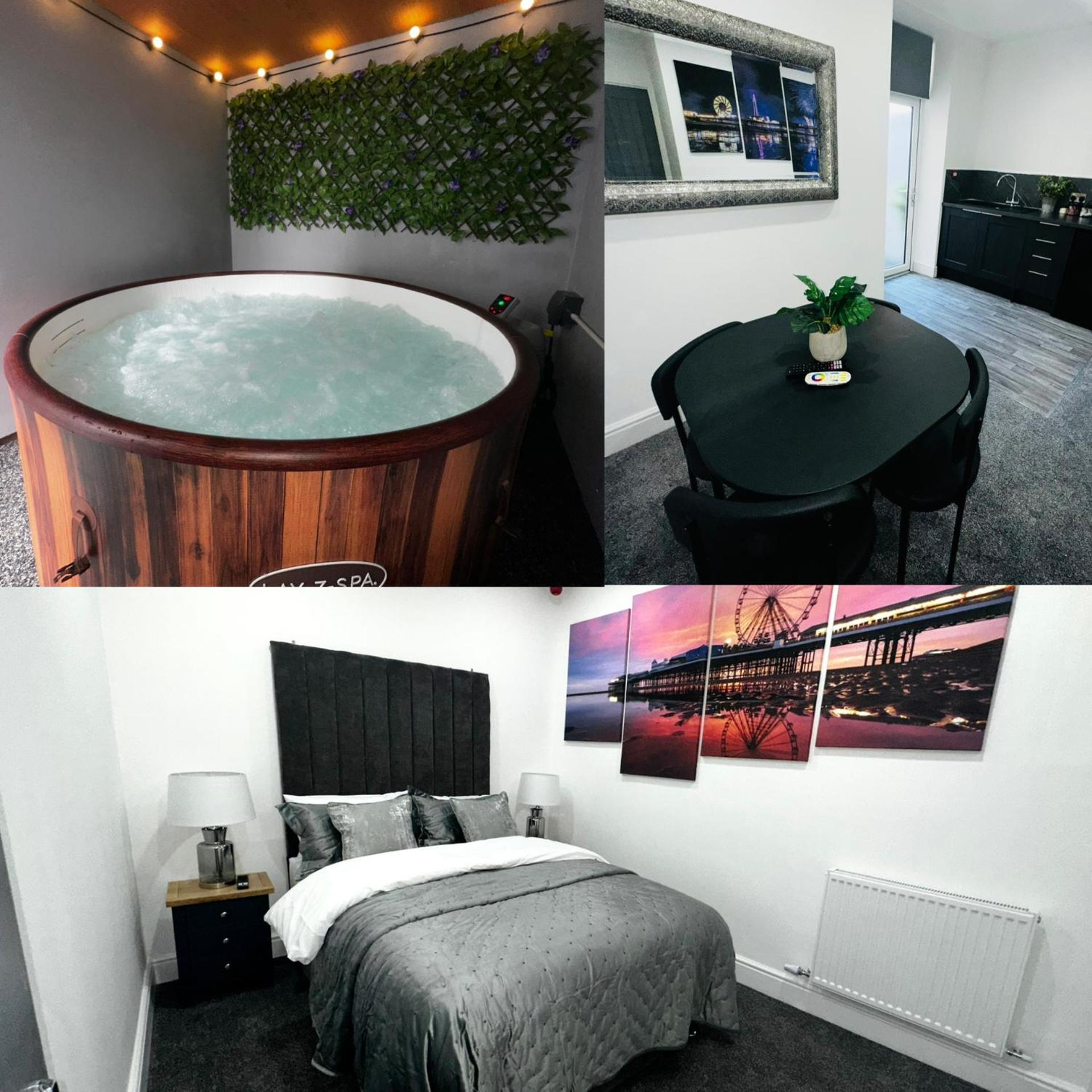 New Osborne Luxury Hottub And Jacuzzi Suites Blackpool Room photo